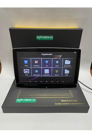 Navigold 11.6 Ekran Android Koltuk Arkası Başlık Monitör