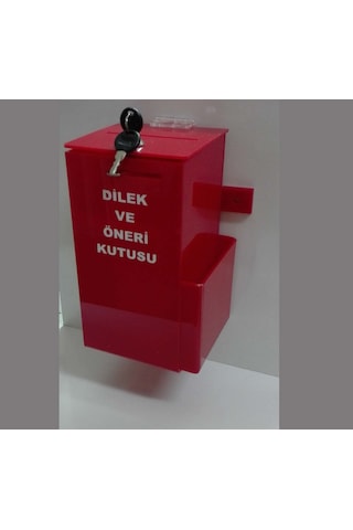 Masa Ve Duvar Tipi Dilek Öneri Kutusu