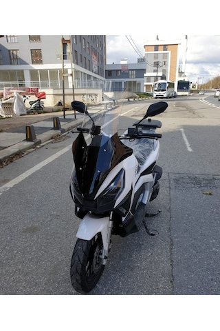 Motocam Volta Apec Apx7 Ön Cam 2025-2026 Model 78cm Şeffaf Renkli 4mm Uzun