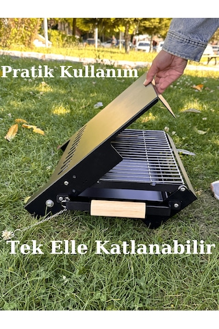 Buff Pratik Katlanır Izgaralı Mangal