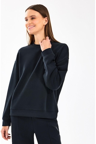 Skechers W Lounge Loose Crew Neck Kadın Sweatshirt - S2510052-11097 Siyah