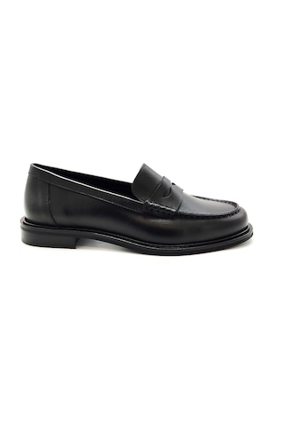 Nero Black Oxford Klasik Kadın Elsa-n252-vıtf Elisa Lanci Vıtello Seta Foderato Siyah