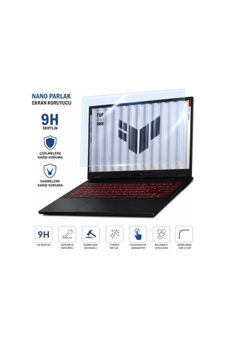 Asus Tuf Gaming A16 16 İnç Ekran Koruyucu 9h Nano Şeffaf