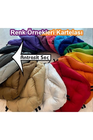 Hamak Armut Koltuk Standart Sadece Minderi Renk-antrasit Gri Antrasit Gri