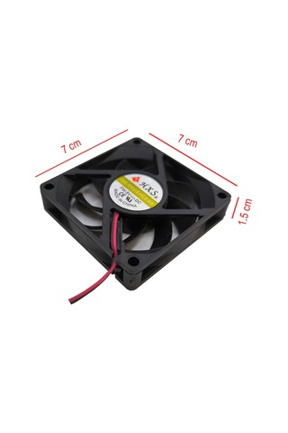7cm 5v 2 Pinli Fan 7cm X 7cm X 1.5cm Dc 5v 2 Pinli Fan