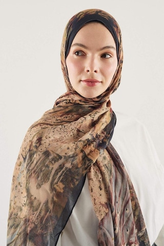 Defacto Fresh Scarfs X Defacto Abstract Floral Viskon Şal I1742ax26smkr1 Çok Renkli-kr1