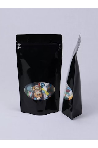 Softhomecraft Pocket Doy-pack 135x225 Mm, Metalize Siyah 100 Adet 172432642
