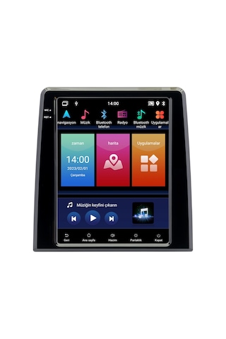 Otolas Renault Clio 5 Android Multimedya Ekran 2020-2023 6 Gb + 128 Gb 9"