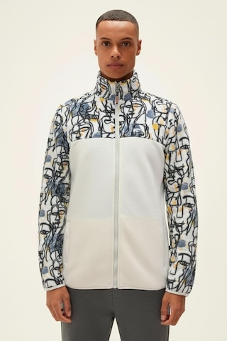 Bad Bear Erkek Polar Face Full Zıp Polar 25.02.12.038 Beyaz