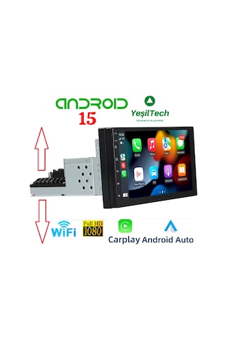 Android Multimedya Carplayli 2/32gb Teyp 7inc Ayarlanır İncekasa