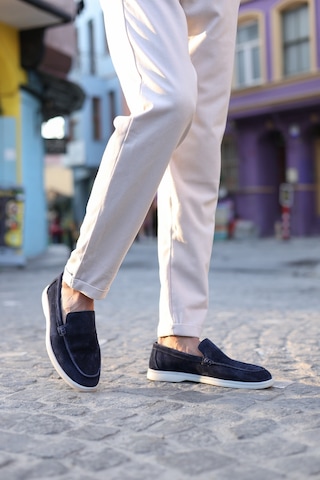 Fast Step Hakiki Deri Erkek Casual Ayakkabı 819ma020lp Lacivert