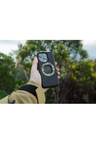 Quadlock Mag Uyumlu Telefon Kılıfı Halkası Kamuflaj