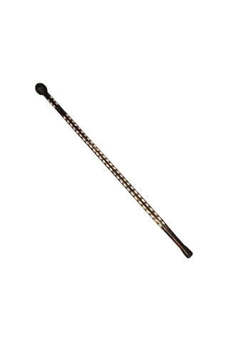 Nusnus Topuz Başlı Sıralı Ve Telkari İşlemeli Baston No10 Standart