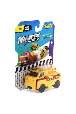 Transracers Dönüşen Araçlar Vinç - İtfaiye Aacı