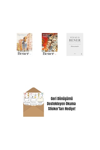 Yaşamasız + Mızıkalı Yürüyüş + Manzumeler Ciltli + Okuma Sticker'ları