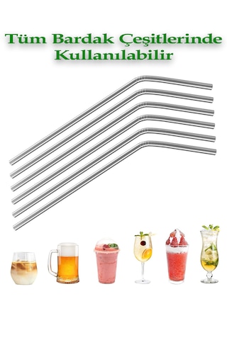 4 Adet Isıya Dayanıklı Cam Pipet Ve 1 Adet Pipet Temizleme Fırçası 5'li Set Şeffaf