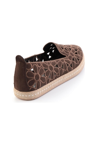 Bambi Kahve Kadın Espadril K01117992302 Kahverengi