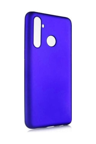 Realme 5 Pro Kılıf Esnek Yapılı İnce Slim Silikon Kapak Ryc/premier Lacivert