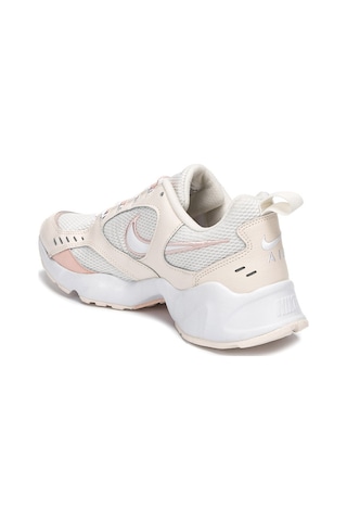 Nike Air Heights Beige Sneaker Hakiki Deri Ve Tekstil Günlük Spor Ayakkabı Bej