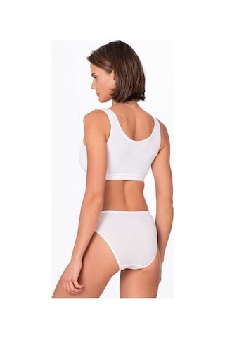 Kompedan Kadın Viskon Slip Beyaz | K23926 Beyaz