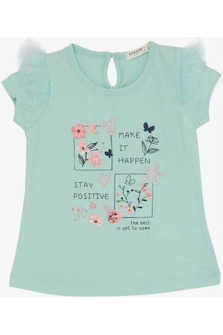 Zekids Kız Çocuk Make İt Happen Taytlı Takım-14456 Mint
