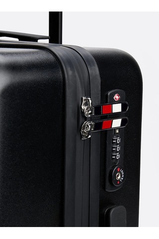 Tommy Hilfiger Unisex Kabin Boy Valiz Au0au01973bds Siyah