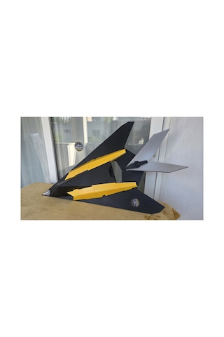 F-117 Nighthawk Fotoblok Rc Model Uçak Tam Paket Kit Flysky İ6x Kumandalı Diğer