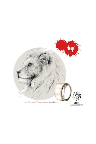 Vege Koli Bandı 45 x 100 Şeffaf (Aslan) 6 Adet