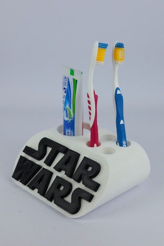 Star Wars - Dekoratif Diş Fırçalık Beyaz