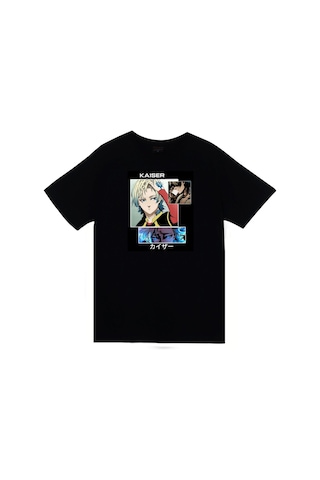 Stoned&Fame Blue Lock, Michael Kaiser Anime Baskılı Unisex %100 Pamuk Siyah T-shirt SIYAH Stoned&Fame Blue Lock, Michael Kaiser Anime Baskılı Unisex %100 Pamuk Siyah T-shirt SIYAH