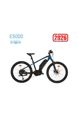 Bisan Arrow E-mtb 24 Jant Elektrikli Bisiklet 9v Mavi Siyah