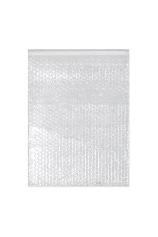 Bantlı Baloncuklu Torba 20x30 Cm + 5 Cm Kapak, 50 Adet Paket Açık Indigo