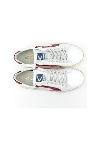 Sneaker Günlük Erkek Vt1243m Valsport Tournament Classic Bianco Bordeaux Bianco Bordeaux