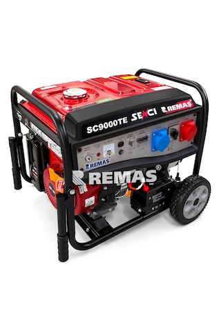 Senci Sc 9000 Te Dual 9 Kva Monofaze - Trifaze Benzinli Jeneratör