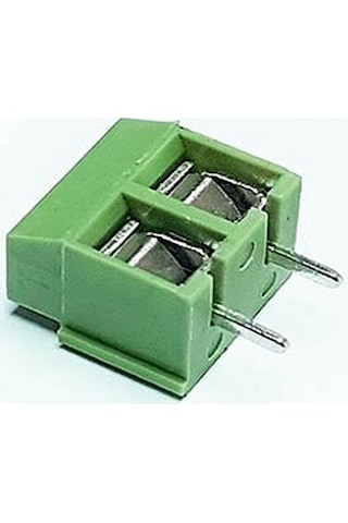 2 Pin Klemens 5.08 Mm Yeşil Renkli
