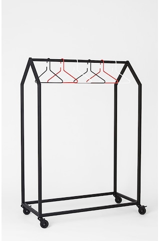 Cloth Siyah Metal Askılık Siyah