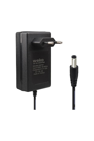 Weko 21v - 2 Amper 5s Lithium Ion Battery Charger 5.5-2.5mm Lityum İyon Piller Için Uygun Şarj Cihazı