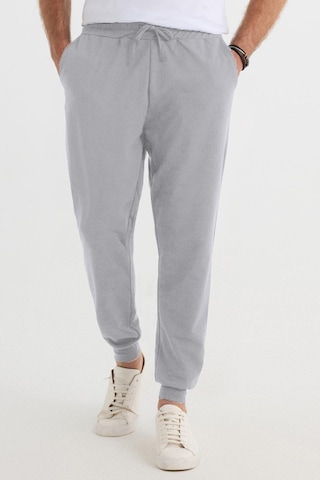 Tudors Erkek 3'lü Paket Lacivert-gri-siyah Regular Fit Beli Bağcıklı Jogger Cepli Lastikli Paça Eşofman Altı-42282 Çok Renkli