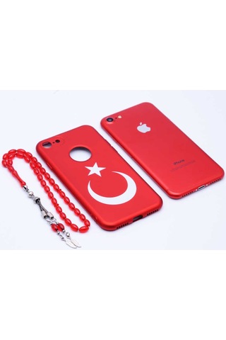 Apple Uyumlu iPhone 7 Kılıf Zore Bayrak Silikon
