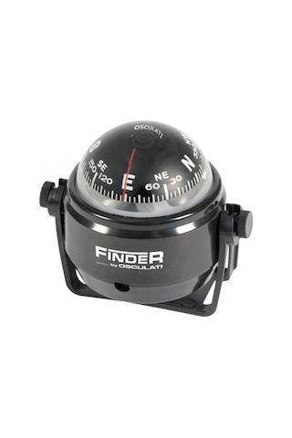 Siyah 12 Volt Led Işıklı Küçük Boy Pusula