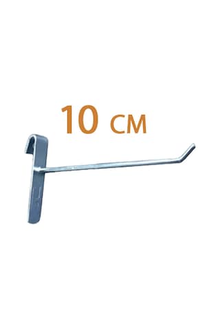 50 Adet 10 Cm Metalik Tel Pano Kancası, Bijuteri Aksesuar Askı Metal
