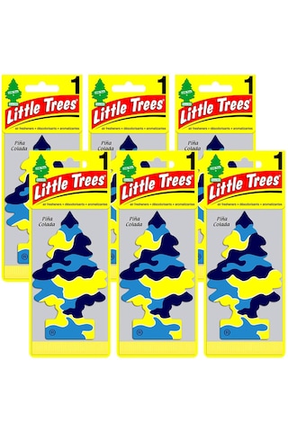Little Trees Pina Colada Asma Oto Kokusu 6 Adet