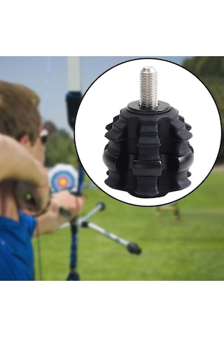 Pazly Suntek Yay Stabilizatörü Kolay Kurulum Okçuluk Şok Emici Siyah