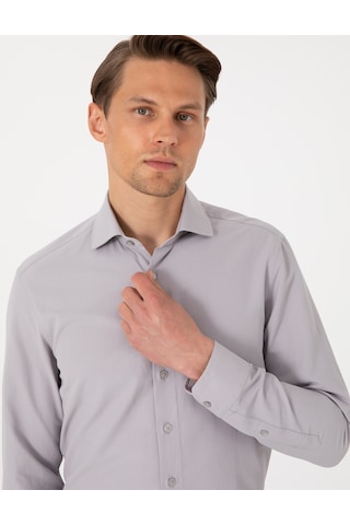 Pierre Cardin Erkek Gri Gömlek Desenli 50307108-vr024 Gri