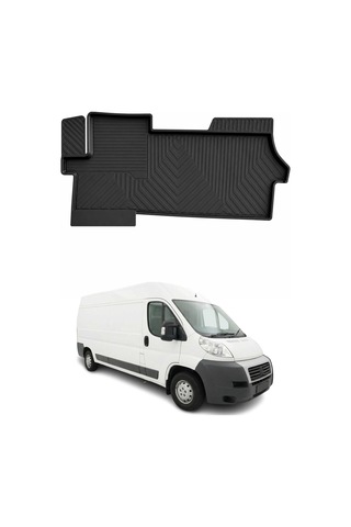 Peugeot Boxer 2007-2026 Uyumlu 4d Ön Havuzlu Paspas Kauçuk Siyah 1 Parça