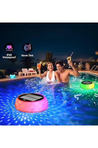 Greentech Güneş Enerjili Havuz Led Aydınlatma 1 Adet/gt-pl02