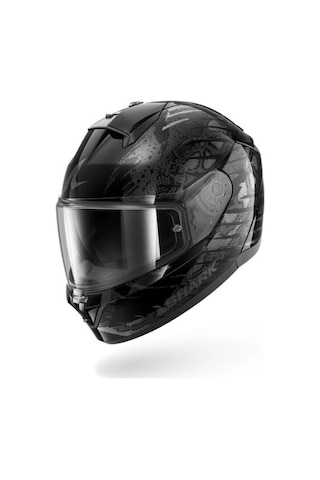 Shark Rıdıll 2 Reptaıa Siyah-gri Kapalı Kask