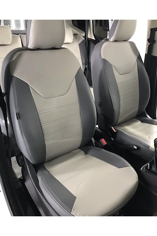 Ford Tourneo Courier Araca Özel Deri Oto Koltuk Kılıfı 158177