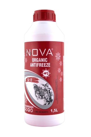 Nova -40 Derece Kırmızı G12 Antifriz 1.5Litre-