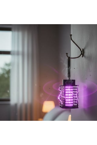 Petinka Otomatik Akıllı Sivrisinek Öldürme Lambası Şarj Elektrik Çarpması Sivrisinek Kovucu Lamba Öldürmek Masaüstü Duvar Asmak Sinek Kıran Y20